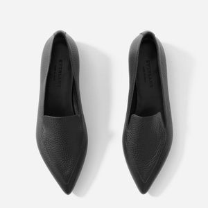 EVERLANE The Boss Flat in Black NWOT